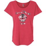 T-Shirts Vintage Red / X-Small The Cuphead & Mugman Show Triblend Dolman Sleeve