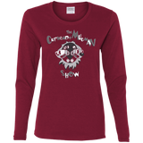 T-Shirts Cardinal / S The Cuphead & Mugman Show Women's Long Sleeve T-Shirt