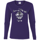 T-Shirts Purple / S The Cuphead & Mugman Show Women's Long Sleeve T-Shirt