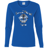 T-Shirts Royal / S The Cuphead & Mugman Show Women's Long Sleeve T-Shirt