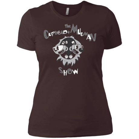 T-Shirts Dark Chocolate / X-Small The Cuphead & Mugman Show Women's Premium T-Shirt