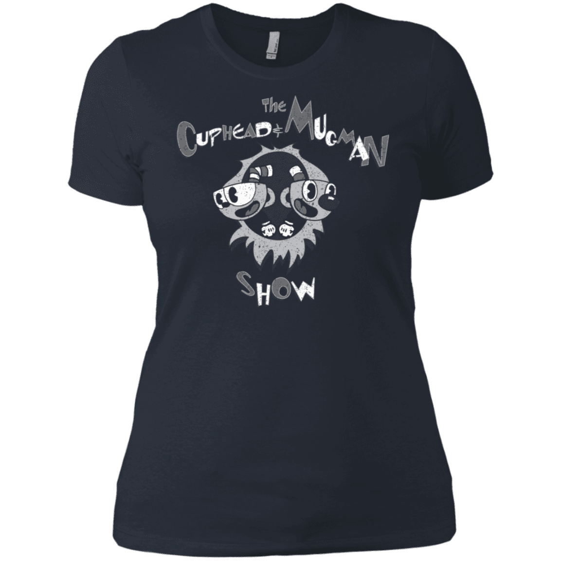 T-Shirts Indigo / X-Small The Cuphead & Mugman Show Women's Premium T-Shirt
