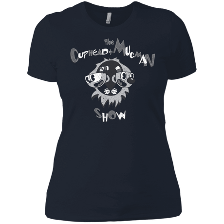 T-Shirts Midnight Navy / X-Small The Cuphead & Mugman Show Women's Premium T-Shirt