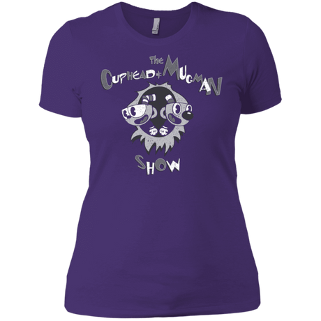 T-Shirts Purple Rush/ / X-Small The Cuphead & Mugman Show Women's Premium T-Shirt