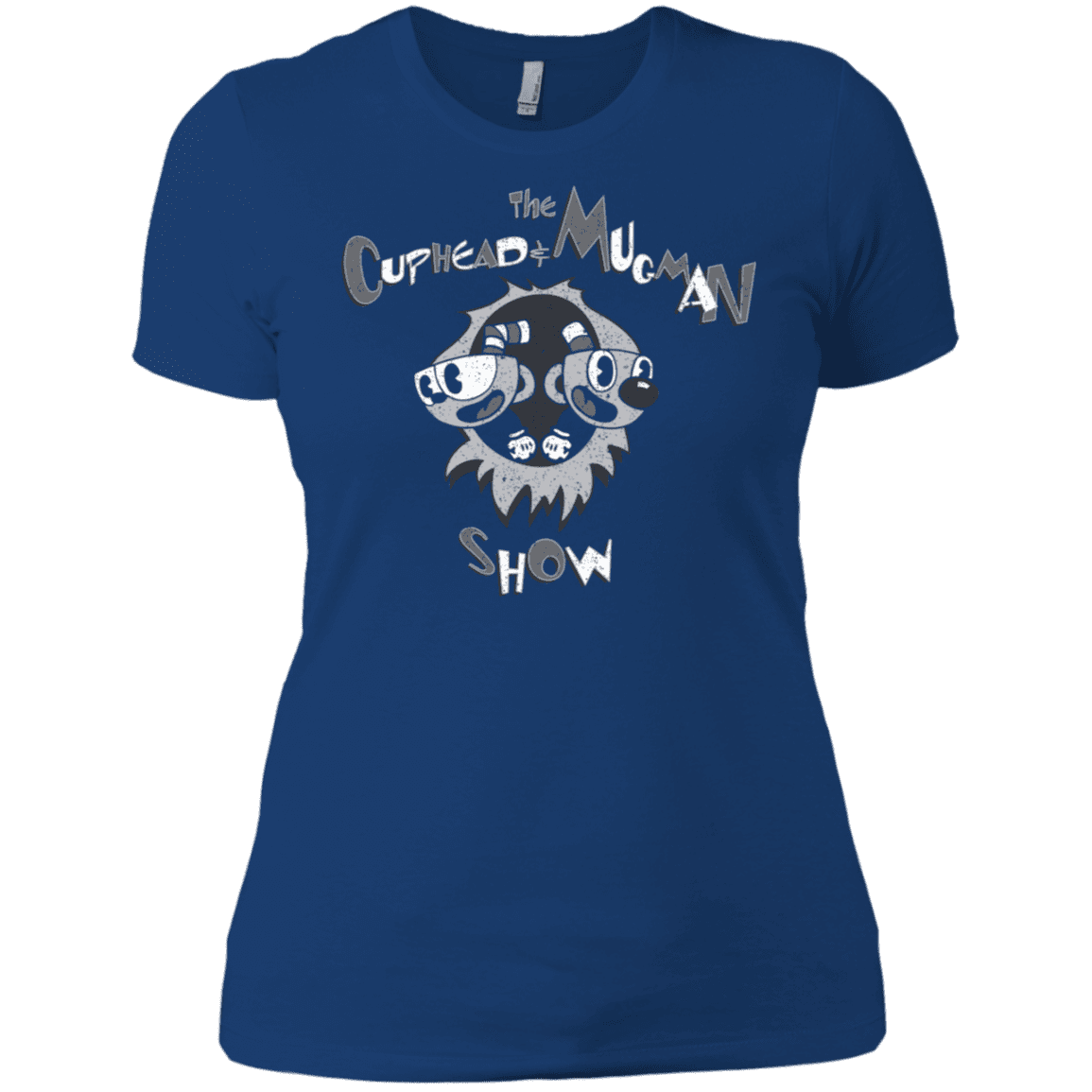 T-Shirts Royal / X-Small The Cuphead & Mugman Show Women's Premium T-Shirt