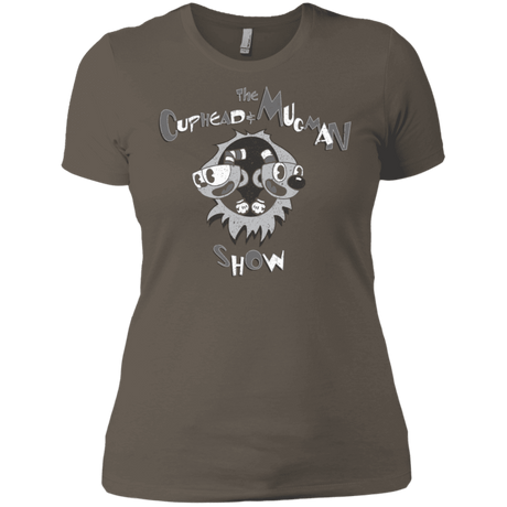 T-Shirts Warm Grey / X-Small The Cuphead & Mugman Show Women's Premium T-Shirt