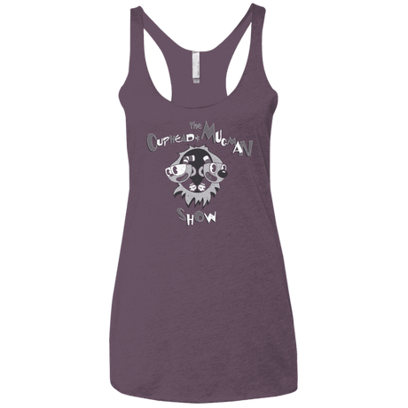 T-Shirts Vintage Purple / X-Small The Cuphead & Mugman Show Women's Triblend Racerback Tank