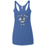 T-Shirts Vintage Royal / X-Small The Cuphead & Mugman Show Women's Triblend Racerback Tank