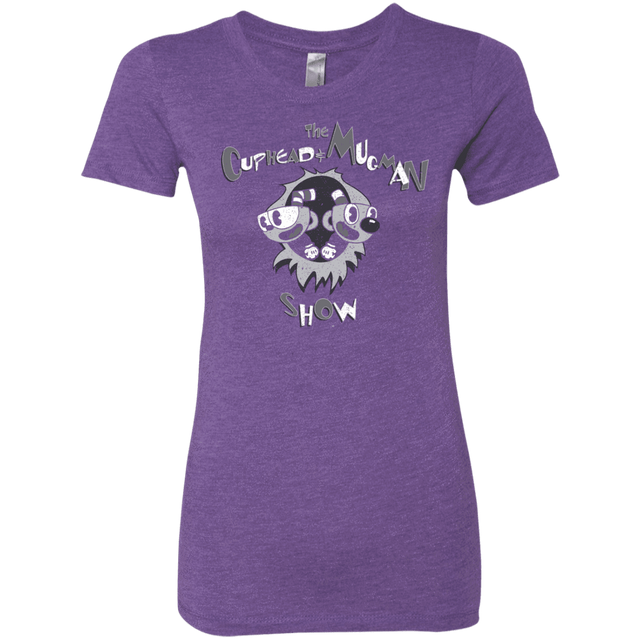 T-Shirts Purple Rush / S The Cuphead & Mugman Show Women's Triblend T-Shirt