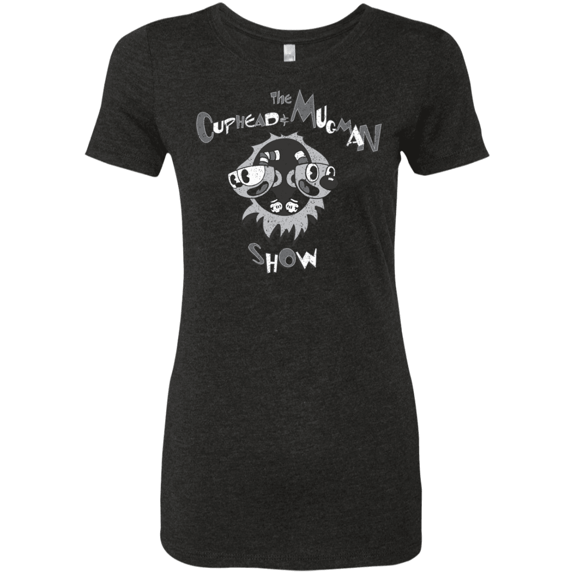 T-Shirts Vintage Black / S The Cuphead & Mugman Show Women's Triblend T-Shirt