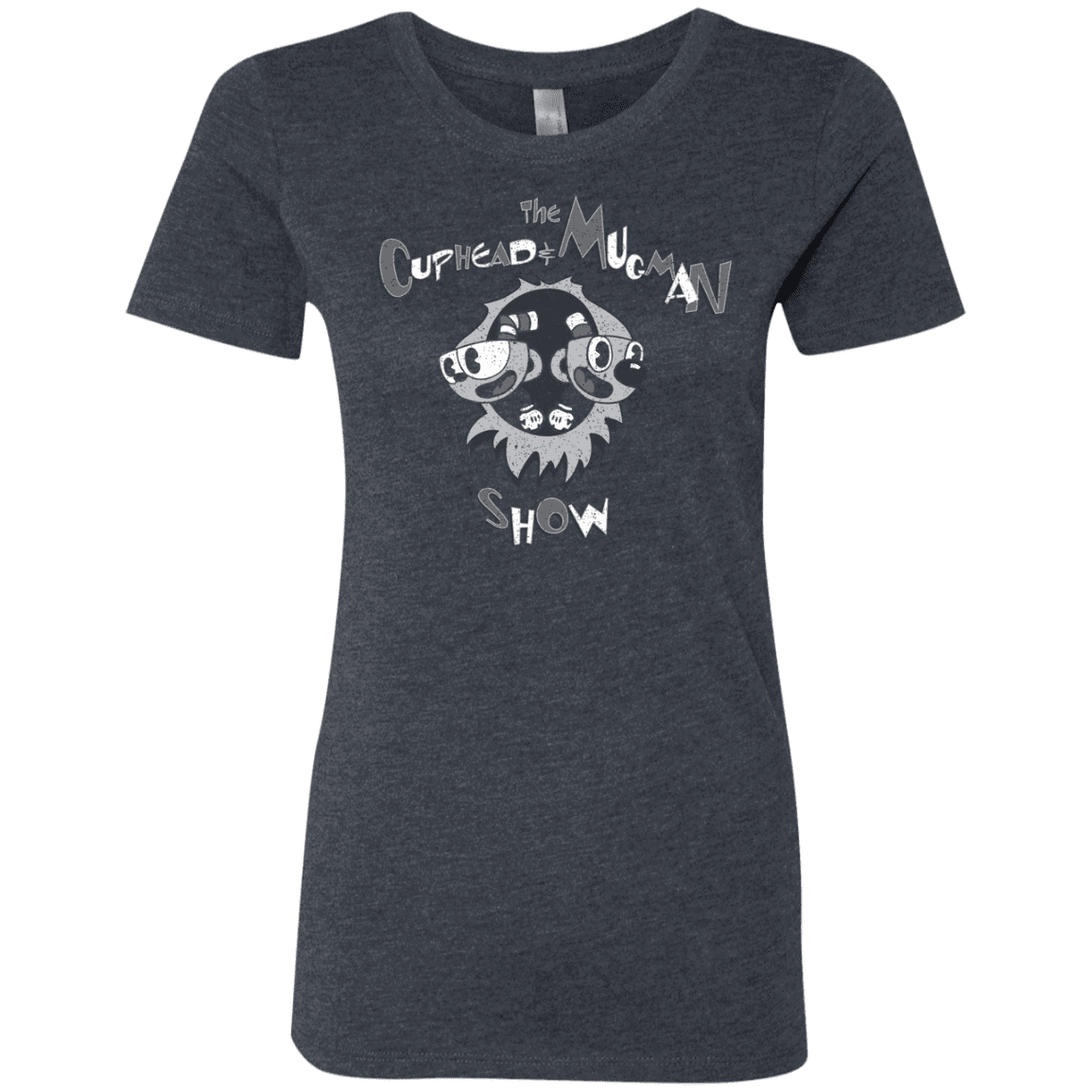 T-Shirts Vintage Navy / S The Cuphead & Mugman Show Women's Triblend T-Shirt