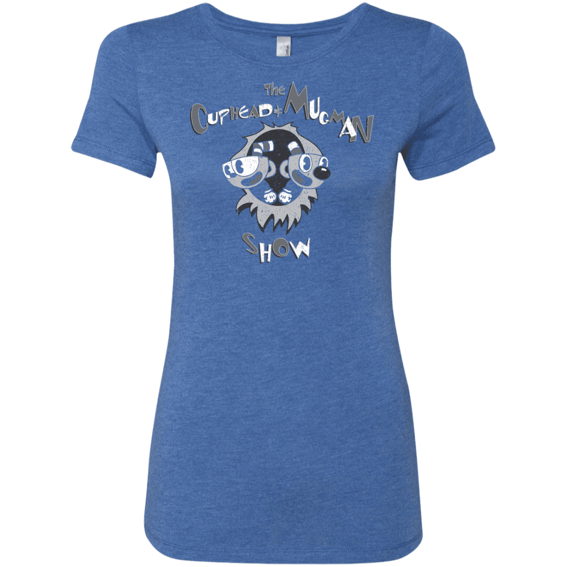 T-Shirts Vintage Royal / S The Cuphead & Mugman Show Women's Triblend T-Shirt