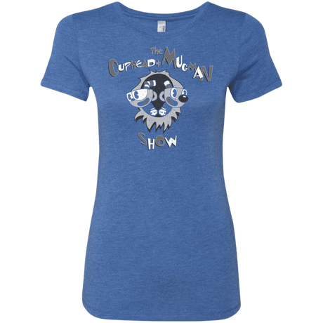 T-Shirts Vintage Royal / S The Cuphead & Mugman Show Women's Triblend T-Shirt