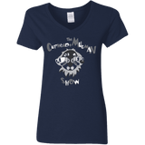 T-Shirts Navy / S The Cuphead & Mugman Show Women's V-Neck T-Shirt