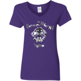 T-Shirts Purple / S The Cuphead & Mugman Show Women's V-Neck T-Shirt