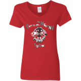 T-Shirts Red / S The Cuphead & Mugman Show Women's V-Neck T-Shirt