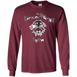 T-Shirts Maroon / YS The Cuphead & Mugman Show Youth Long Sleeve T-Shirt