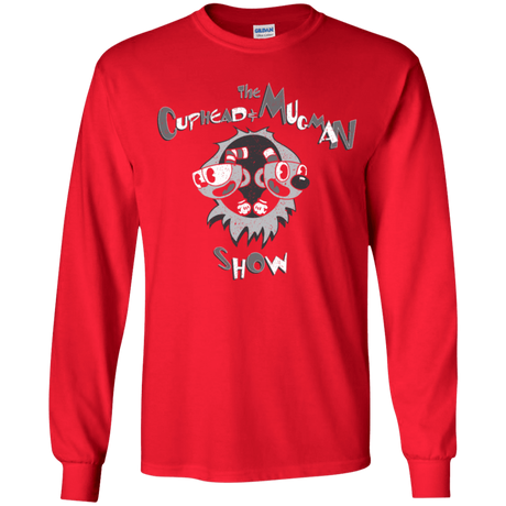 T-Shirts Red / YS The Cuphead & Mugman Show Youth Long Sleeve T-Shirt