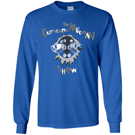 T-Shirts Royal / YS The Cuphead & Mugman Show Youth Long Sleeve T-Shirt