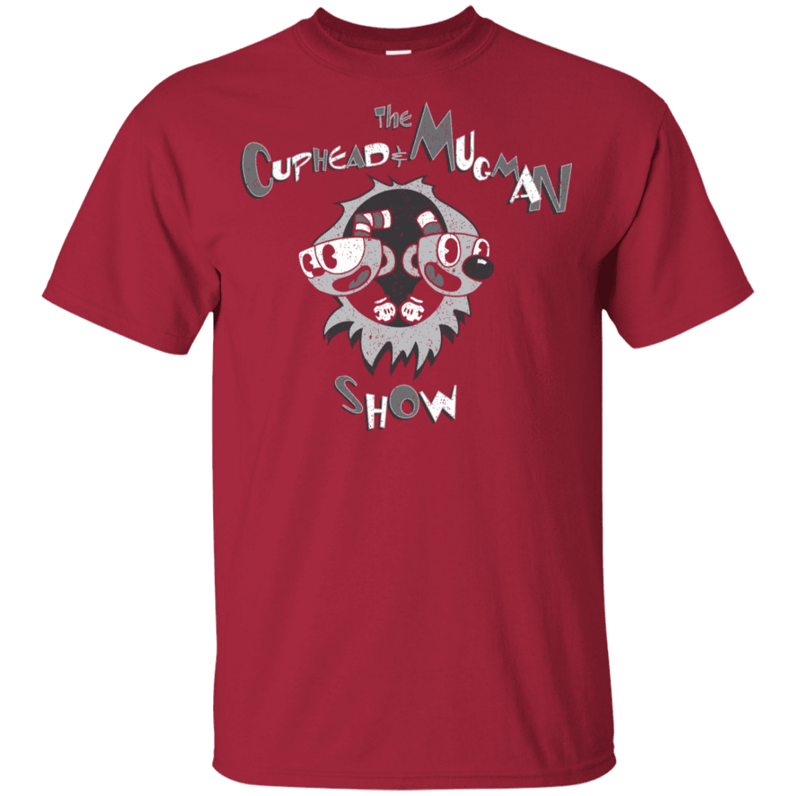 T-Shirts Cardinal / YXS The Cuphead & Mugman Show Youth T-Shirt