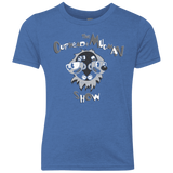 T-Shirts Vintage Royal / YXS The Cuphead & Mugman Show Youth Triblend T-Shirt