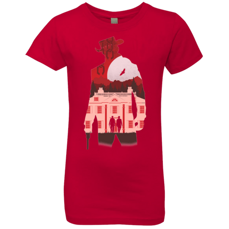 T-Shirts Red / YXS The D is Silent Girls Premium T-Shirt