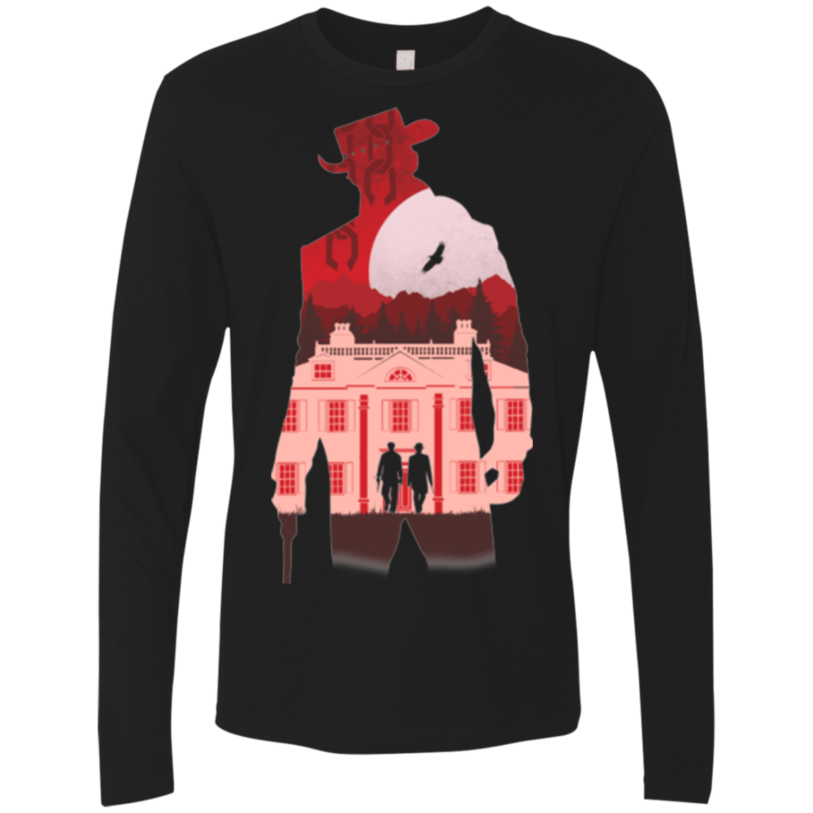 T-Shirts Black / Small The D is Silent Men's Premium Long Sleeve