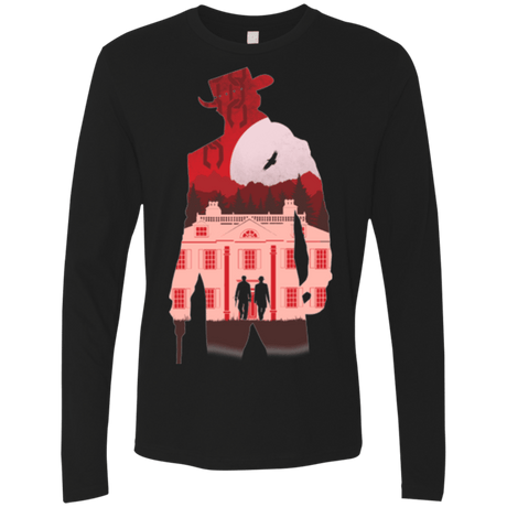 T-Shirts Black / Small The D is Silent Men's Premium Long Sleeve