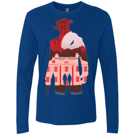 T-Shirts Royal / Small The D is Silent Men's Premium Long Sleeve