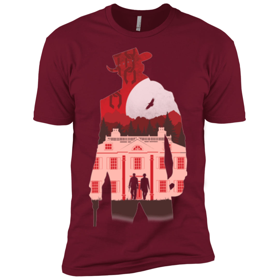 T-Shirts Cardinal / X-Small The D is Silent Men's Premium T-Shirt