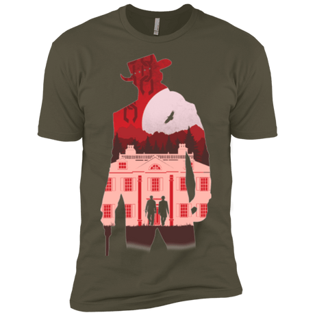 T-Shirts Military Green / X-Small The D is Silent Men's Premium T-Shirt