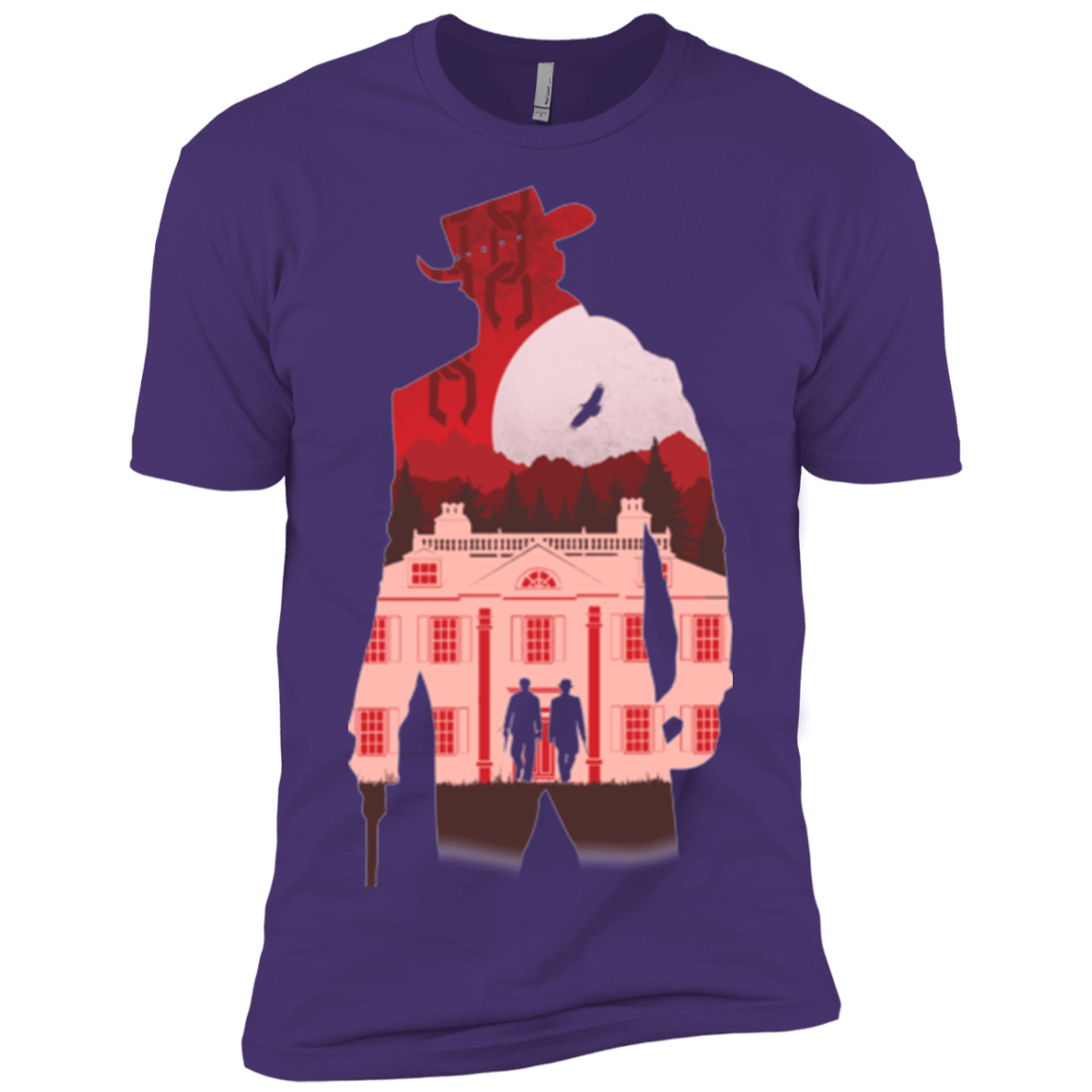 T-Shirts Purple / X-Small The D is Silent Men's Premium T-Shirt