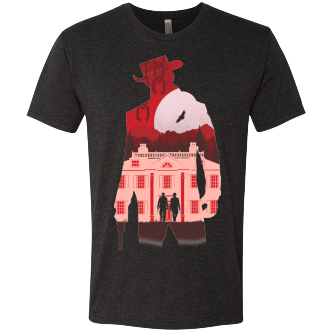 T-Shirts Vintage Black / Small The D is Silent Men's Triblend T-Shirt