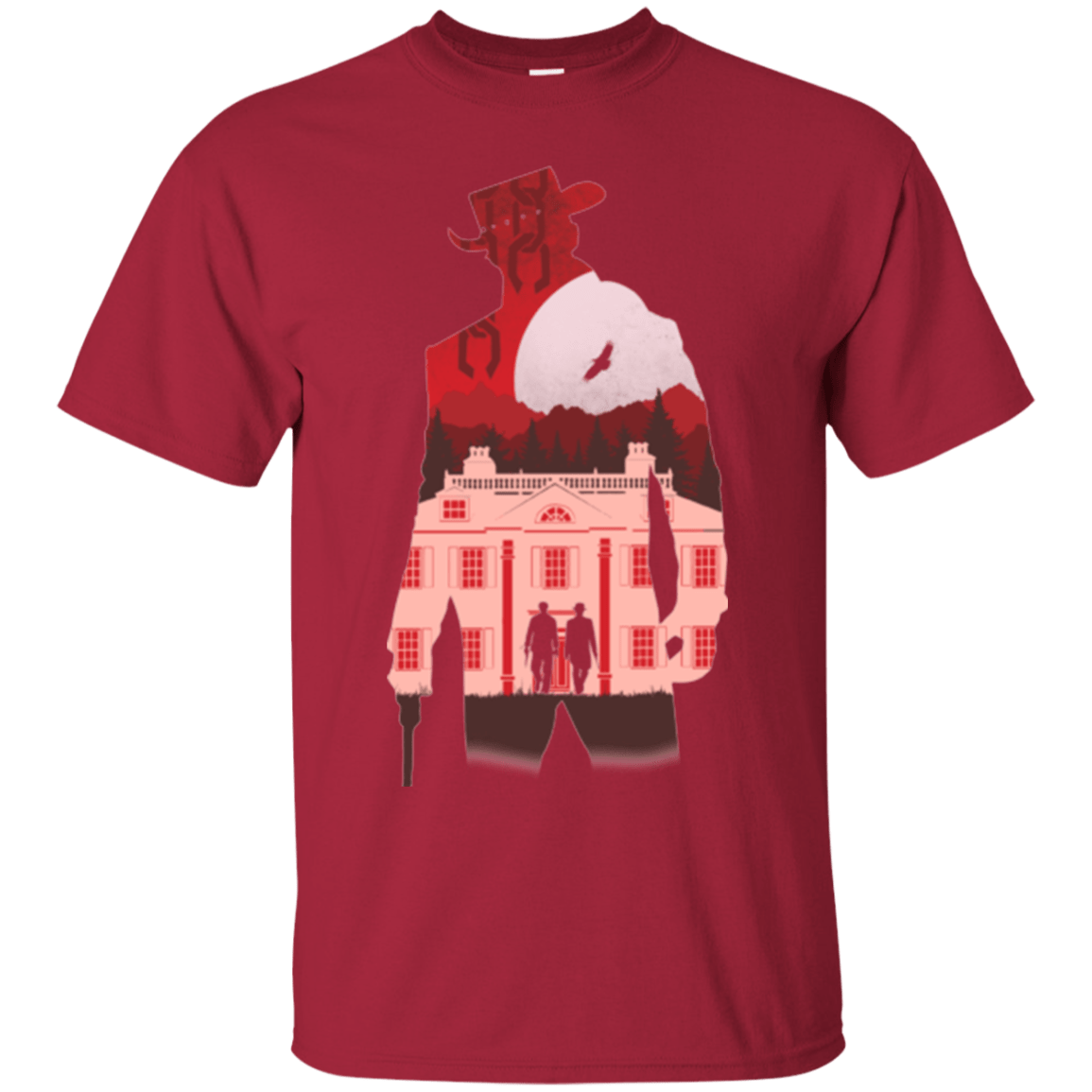 T-Shirts Cardinal / Small The D is Silent T-Shirt