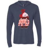 T-Shirts Vintage Navy / X-Small The D is Silent Triblend Long Sleeve Hoodie Tee