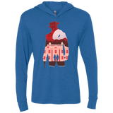 T-Shirts Vintage Royal / X-Small The D is Silent Triblend Long Sleeve Hoodie Tee