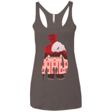 T-Shirts Macchiato / X-Small The D is Silent Women's Triblend Racerback Tank