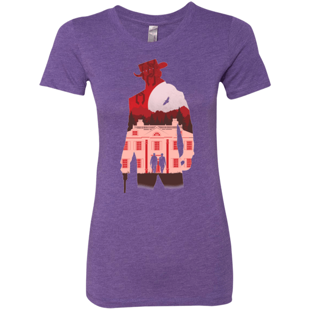 T-Shirts Purple Rush / Small The D is Silent Women's Triblend T-Shirt