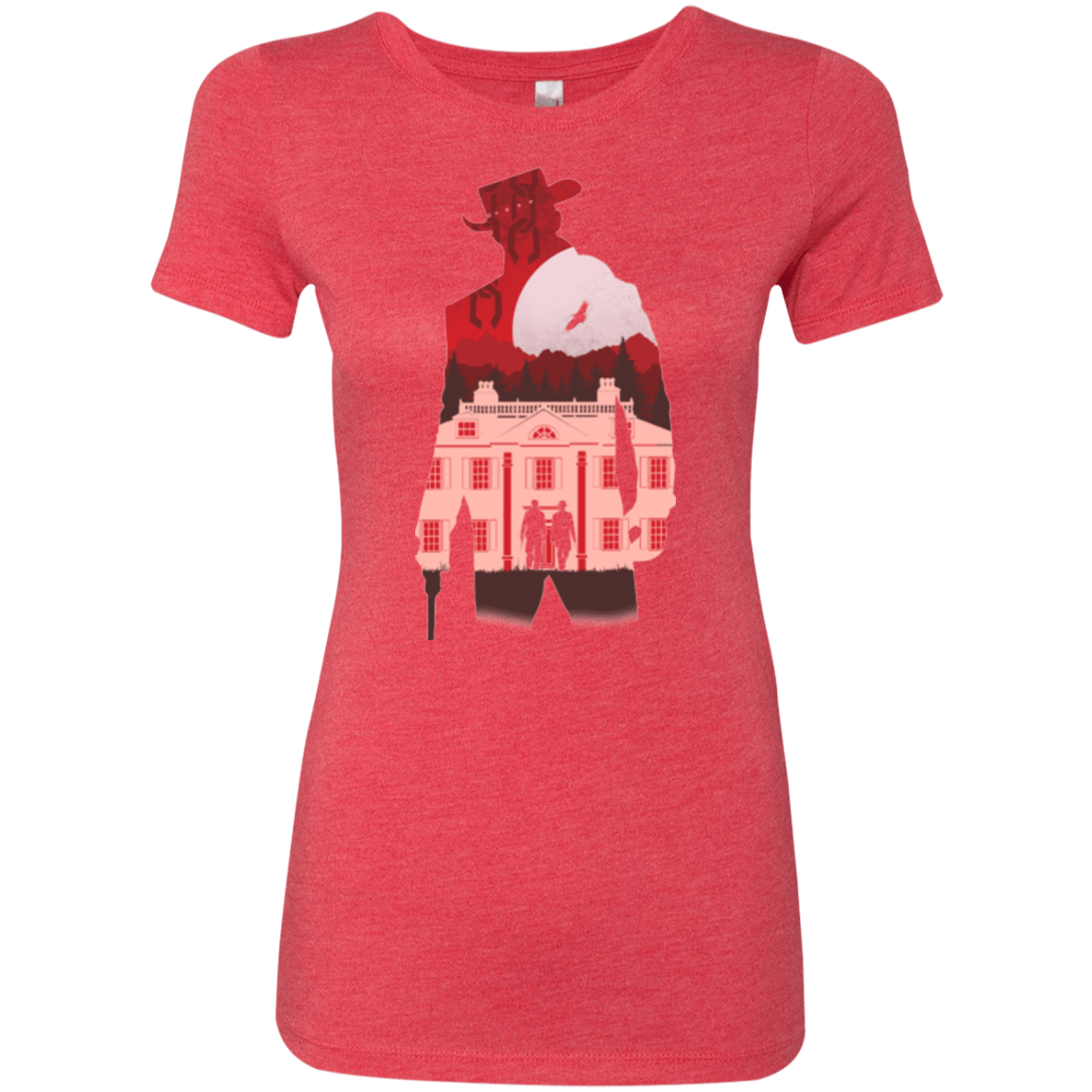 T-Shirts Vintage Red / Small The D is Silent Women's Triblend T-Shirt