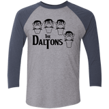 T-Shirts Premium Heather/ Vintage Navy / X-Small The Daltons Men's Triblend 3/4 Sleeve