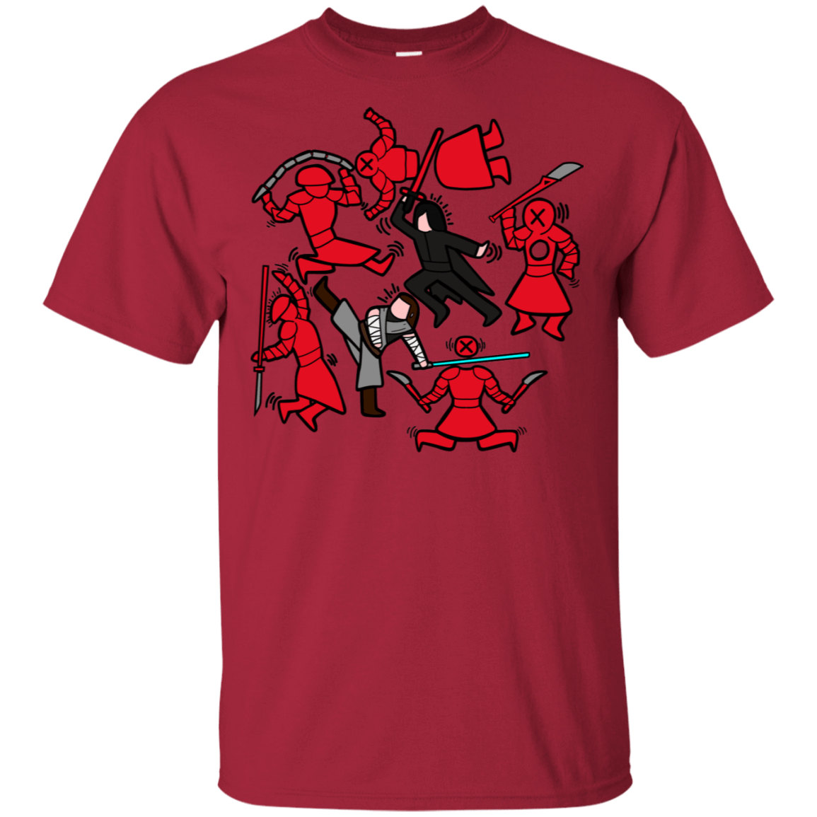 T-Shirts Cardinal / S The Dance of Kylo and Rey T-Shirt