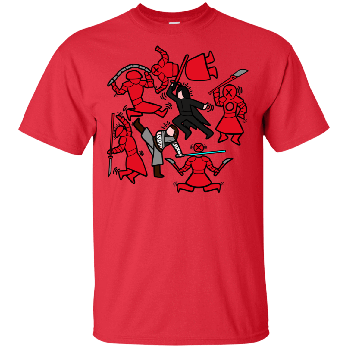 T-Shirts Red / S The Dance of Kylo and Rey T-Shirt