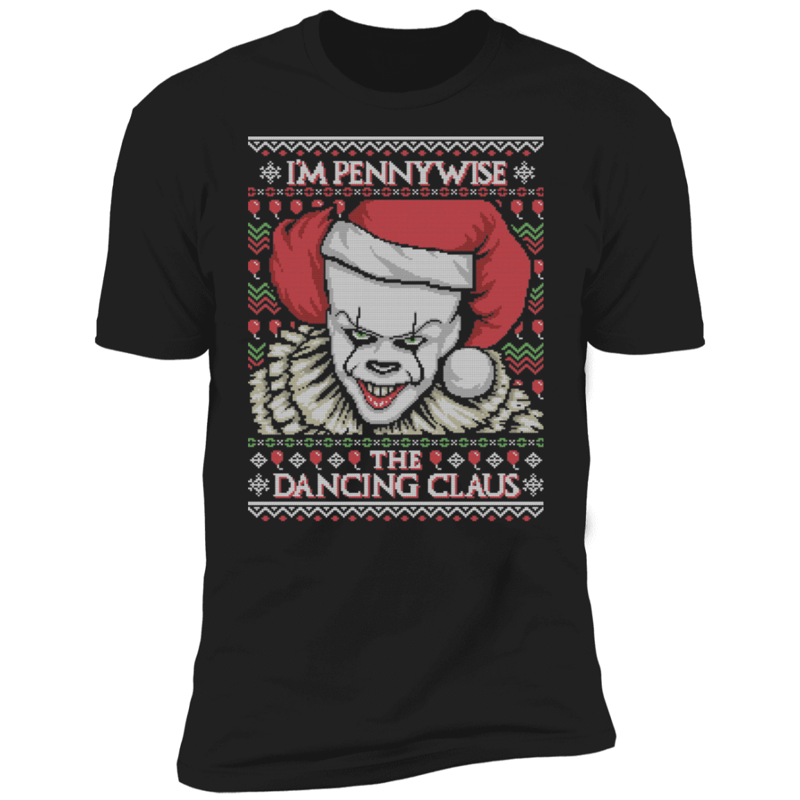 T-Shirts Black / X-Small The Dancing Claus Men's Premium T-Shirt
