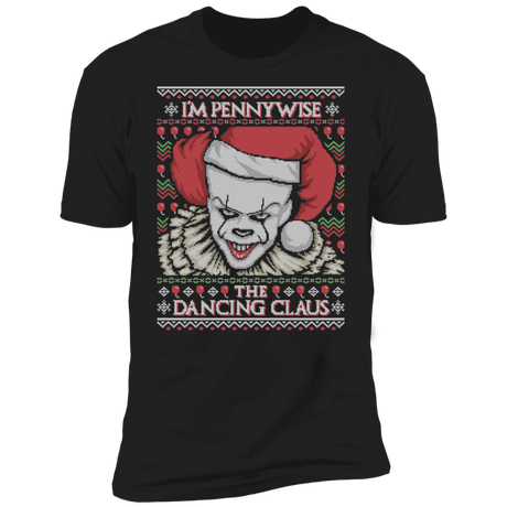 T-Shirts Black / X-Small The Dancing Claus Men's Premium T-Shirt