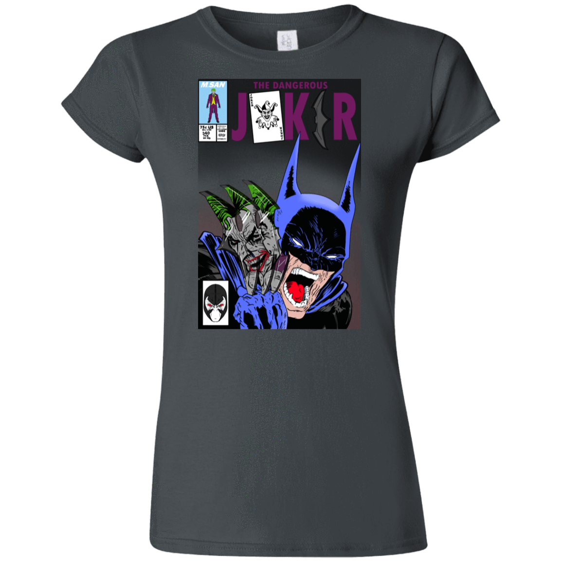 T-Shirts Charcoal / S The Dangerous Joker Junior Slimmer-Fit T-Shirt