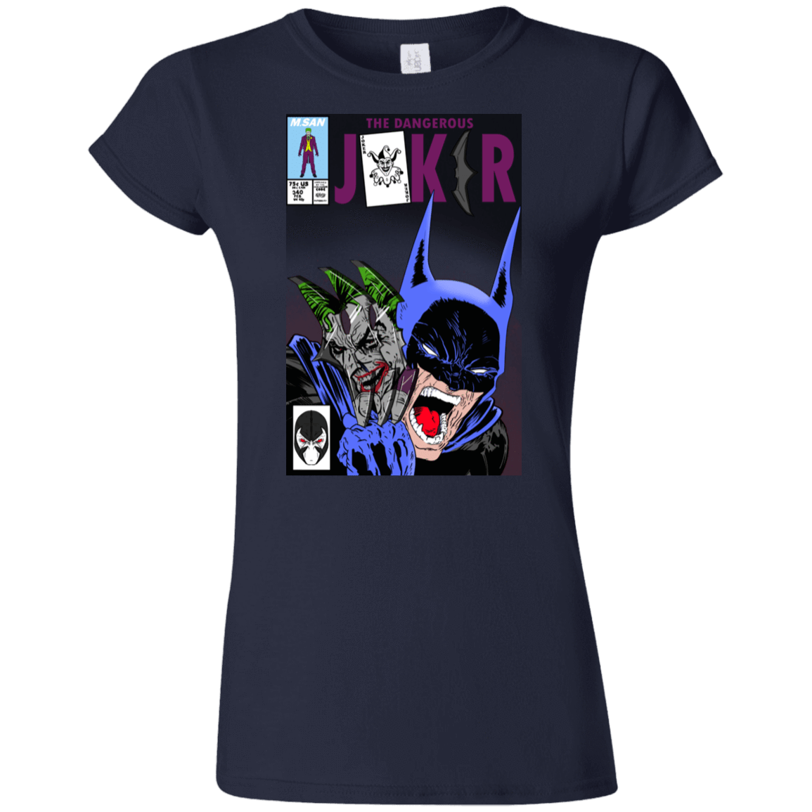 T-Shirts Navy / S The Dangerous Joker Junior Slimmer-Fit T-Shirt