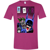 T-Shirts Antique Heliconia / S The Dangerous Joker Men's Semi-Fitted Softstyle