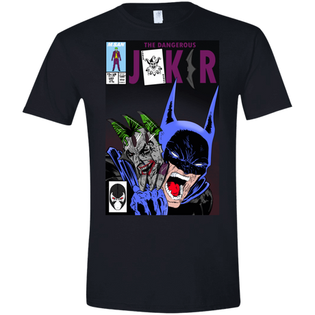 T-Shirts Black / S The Dangerous Joker Men's Semi-Fitted Softstyle