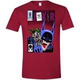 T-Shirts Cardinal Red / S The Dangerous Joker Men's Semi-Fitted Softstyle