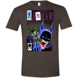 T-Shirts Dark Chocolate / S The Dangerous Joker Men's Semi-Fitted Softstyle